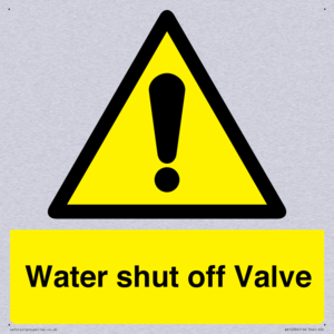 Water shut off Valve
